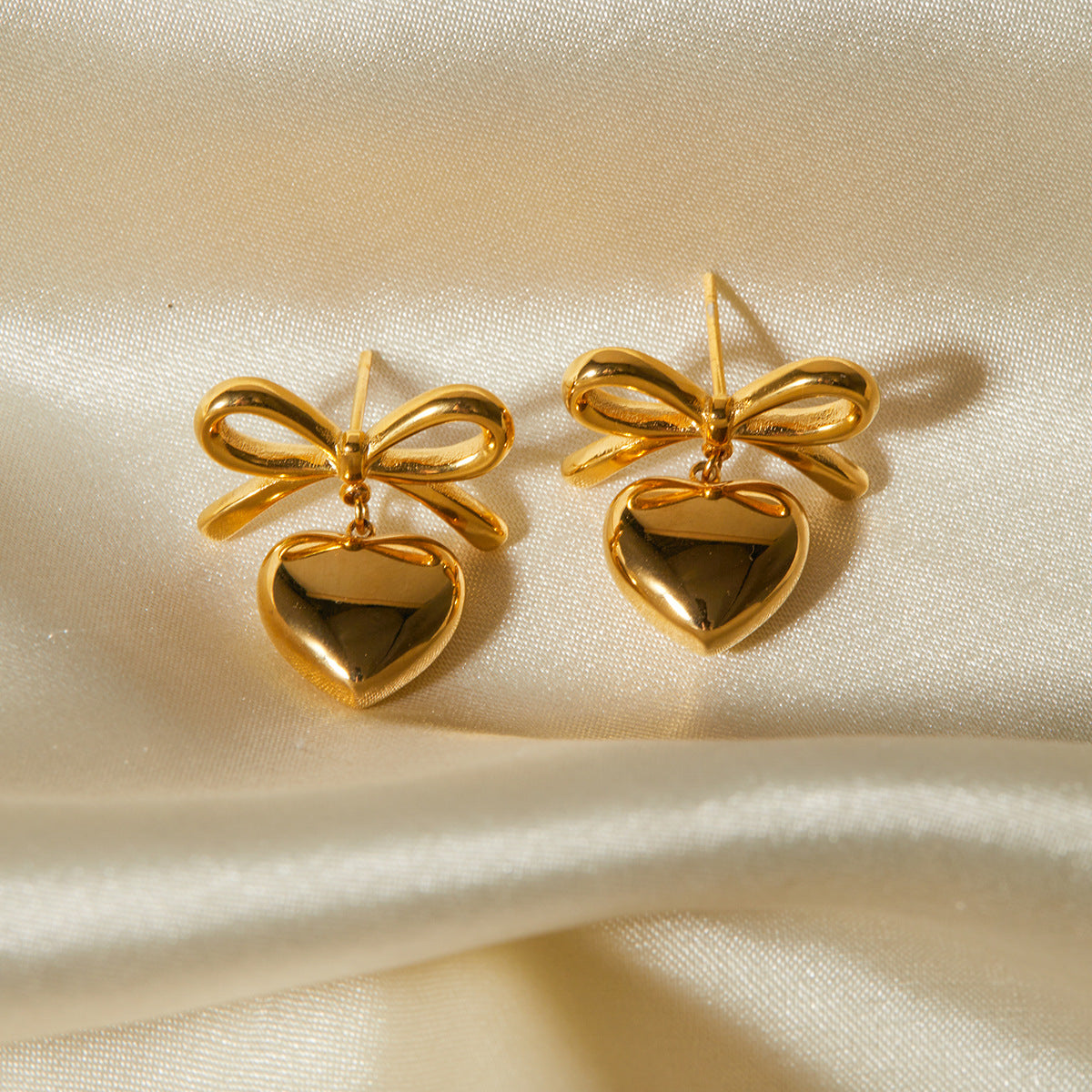 Wrapped With Love Earrings – 18K Gold Plated