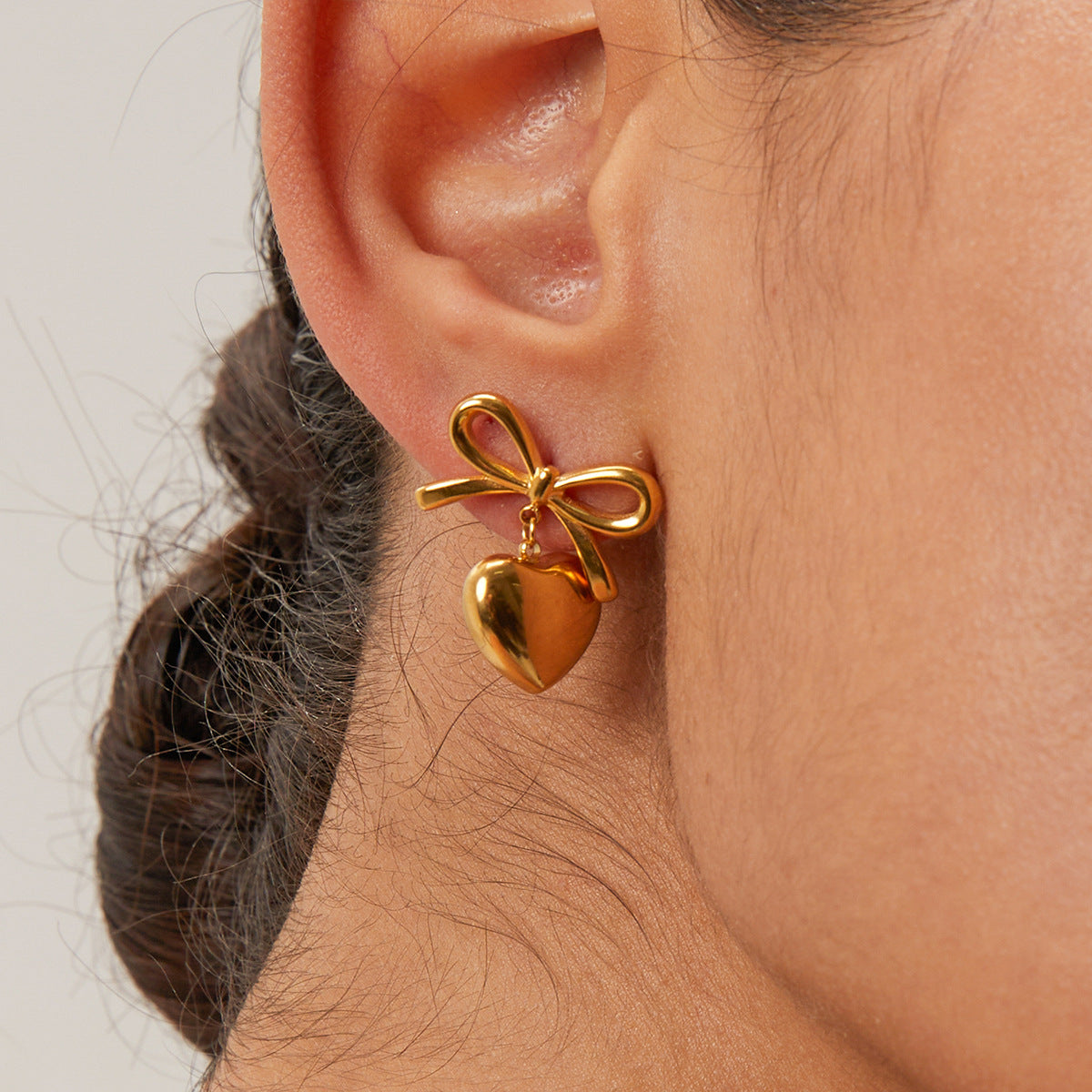 Wrapped With Love Earrings – 18K Gold Plated