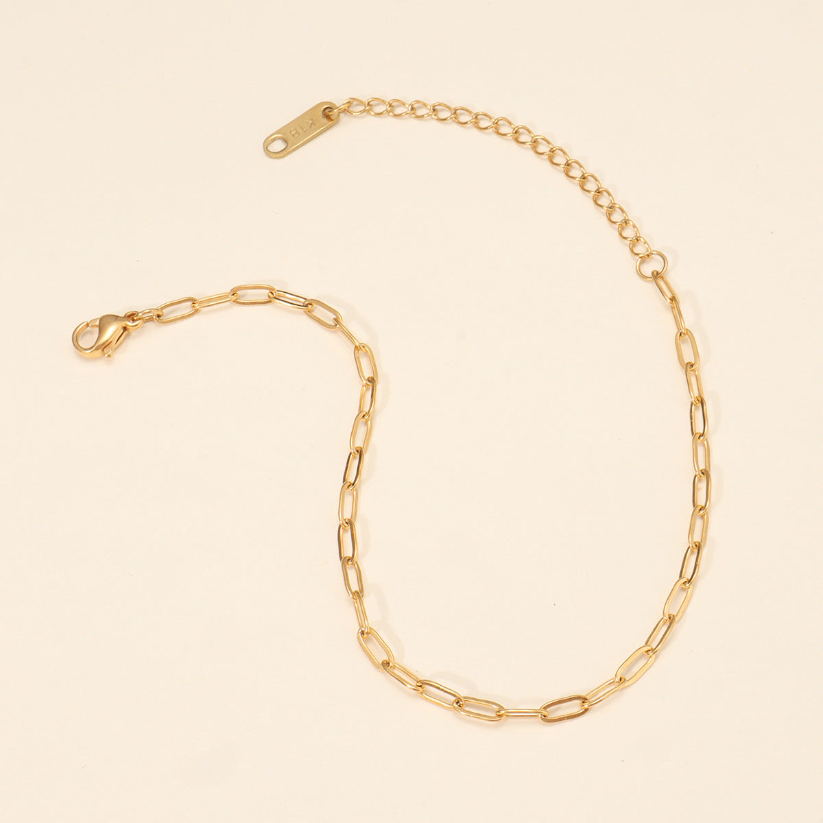 Pinterest Style Mini Paper Clip Necklace – 18K GOLD PLATED